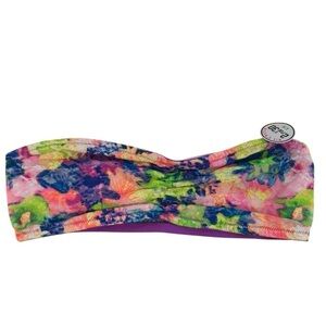 NWT PINK Victoria's Secret Bandeau Bra Top | Size L | Strapless Seamless Stretch